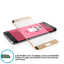 Dr. Vaku ® Samsung Galaxy S6 Edge Plus Ultra-thin 0.2mm 2.5D + 3D Curved Edge Tempered Glass Screen Protector