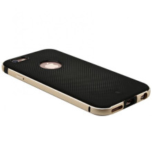 Baseus ® Apple iPhone 6 / 6S Earl Series Dream Mesh TPU Case With Metal Bumper Back Cover