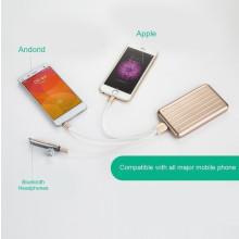 Joyroom ® Suitcase Body Style 6800mAh with 3-in-1 Cable for Android/Apple Lightweight 6,800 mAh Power Bank