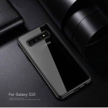 Vaku ® Samsung Galaxy S10 Wanchi Series Electroplated Shine Bumper Finish Full-View Display Soft TPU Back Cover
