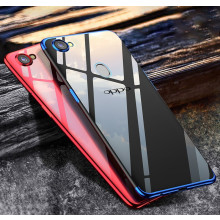 Vaku ® OPPO F5 CAUSEWAY Series Top Quality Soft Silicone 4 Frames + Ultra-thin Transparent Cover