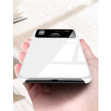 Vaku ® Vivo V9 Polarized Glass Glossy Edition PC 4 Frames + Ultra-Thin Case Back Cover