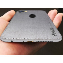 Vaku ® Oppo F5 Luxico Series Hand-Stitched Cotton Textile Ultra Soft-Feel Shock-proof Water-proof Back Cover