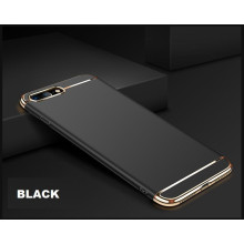 VAKU ® Apple iPhone 7 Plus Ling Series Ultra-thin Metal Electroplating Splicing PC Back Cover
