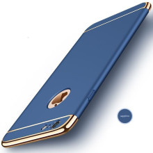VAKU ® Apple iPhone 7 Ling Series Ultra-thin Metal Electroplating Splicing PC Back Cover