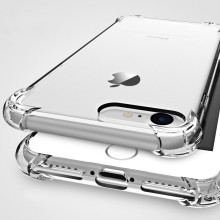 Vaku ® Apple iPhone 6 Plus / 6S Plus PureView Series Anti-Drop 4-Corner 360° Protection Full Transparent TPU Back Cover Transparent