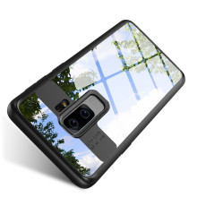 Vaku ® Samsung Galaxy S9 Plus Kowloon Series Top Quality Soft Silicone 4 Frames + Ultra-Thin Transparent Back Cover