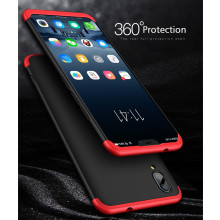FCK ® Vivo V11 Pro 3-in-1 360 Series PC Case Dual-Colour Finish Ultra-thin Slim Front Case + Back Cover