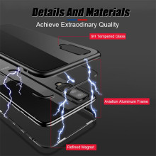 Vaku ® Samsung Galaxy A7 (2018) Electronic Auto-Fit Magnetic Wireless Edition Aluminium Ultra-Thin CLUB Series Back Cover