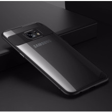 Vaku ® Samsung C7 Pro Kowloon Series Top Quality Soft Silicone 4 Frames Plus Ultra-thin Case Transparent Cover