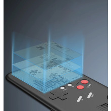 Vaku ® Apple iPhone 8 Plus Retro Video Gaming Console 26 in 1 Games Like Tetris, Shooting, Racing, Tank, Memory etc. + Drop-Protection Back Cover