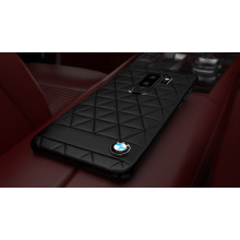 BMW ® Samsung S9 PLUS Official Superstar zDRIVE Leather Case Limited Edition Back Cover