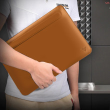 Vaku ® For Apple MacBook Air / Pro Magnetic Flap PU Leather Laptop Sleeve