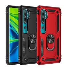 Vaku ® Xiaomi Mi 10 Hawk Ring Shock Proof Cover with Inbuilt Kickstand