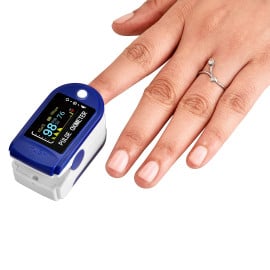 Dr Vaku Swadesi Pulse Oximeter Finger Pulse Blood Oxygen SpO2 Monitor FDA CE Approved | Make in India
