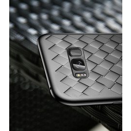 Vaku ® Samsung Galaxy S8 Plus WeaveNet Series Cross-Knitt Heat-Dissipation Edition Ultra-Thin TPU Back Cover