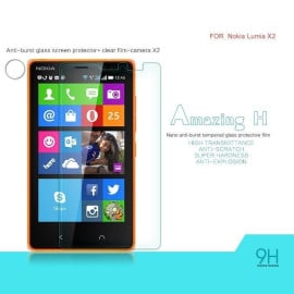 Dr. Vaku ® Nokia X2 Ultra-thin 0.2mm 2.5D Curved Edge Tempered Glass Screen Protector Transparent