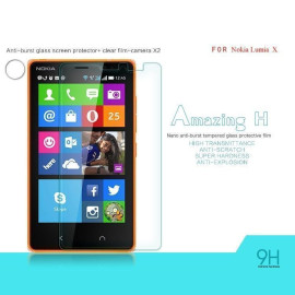 Dr. Vaku ® Nokia X Ultra-thin 0.2mm 2.5D Curved Edge Tempered Glass Screen Protector Transparent