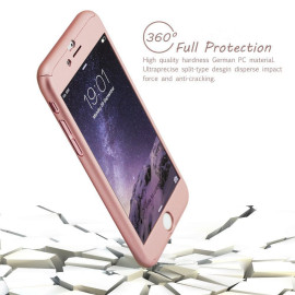 Moste ® Apple iPhone 6 / 6S 5D ETOLICA Electroplating Front Case + Tempered Glass + Back Cover