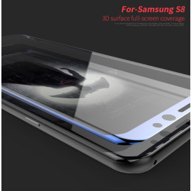 Dr. Vaku ® Samsung Galaxy S8 Plus Ultra-thin 0.2 mm 2.5D + 3D Curved Edge Tempered Glass Screen Protector