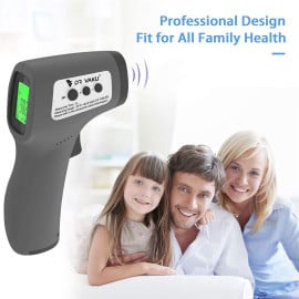 DR VAKU ® Infrared Digital Temperature Gun, Resolution Infrared Thermometer, Multi-Purpose, Wide Range, Non-Contact [With Free Battery]