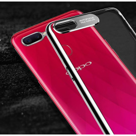 Vaku ® Oppo F9 / F9 Pro Metal Camera Ultra-Clear Transparent View with Anodized Aluminium Finish Back Cover