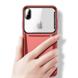 Vaku ® Apple iphone XS Germania Glass edition PC 4 Frames + Ultra-Thin Case Back Cover