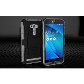 Vaku ® Asus Zenfone Selfie Kick Stand Armor Hybrid Case Bumper Back Cover