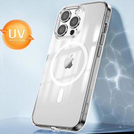 eller santé ® For Apple iPhone 13 Pro Max MagPro Clear Case [ Only Back Cover ]