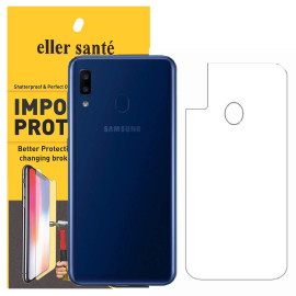 Eller Sante ® Samsung Galaxy A20 Impossible Hammer Flexible Film Screen Protector (Front+Back)