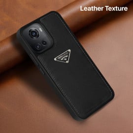 Vaku Luxos ® OnePlus 10R Nyxen Premium Leather Stitched Soft Shockproof Protective Back Cover