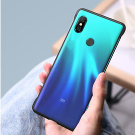 VAKU ® Xiaomi Redmi Note 6 Pro Frameless Semi Transparent Cover (Ring not Included)