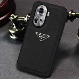 Vaku Luxos ® Oppo Reno11 5G Nyxen Premium Leather Stitched Soft Shockproof Protective Back Cover