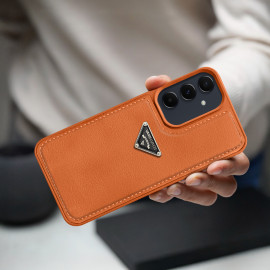 Vaku Luxos ® Samsung Galaxy A55 5G Nyxen Premium Leather Stitched Soft Shockproof Protective Back Cover