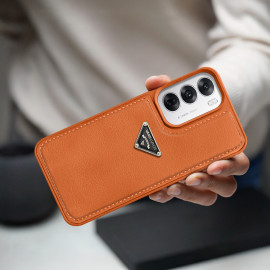 Vaku Luxos ® Oppo Reno12 5G Nyxen Premium Leather Stitched Soft Shockproof Protective Back Cover