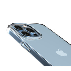 Vaku Luxos ® Apple iPhone 13 Pro Max Clear Lens Protection Transparent TPU Back Cover [ Only Back Cover ]