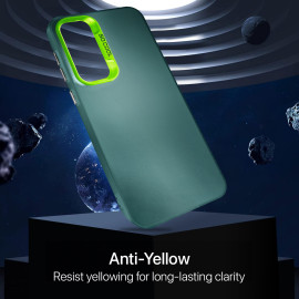 Vaku ® Samsung Galaxy S23 FE Matte Dazzle Shock Proof Airbag Protection TPU Back Cover Case