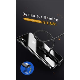 USAMS ® Gaming Series & 90 degrees Bending Fast charging Lightning data cable for iPhone 5 / 5s / 5E