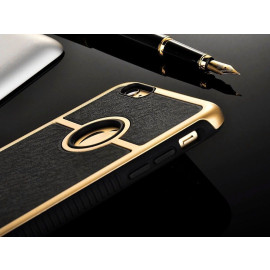 Vaku ® Apple iPhone 6 / 6S High Quality Gold Electroplated Luxury Retro Heavy Duty Hybrid Armor Case Back Cover