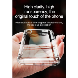 Baseus ® Apple iPhone XS MAX Air Bag Case Anti-Drop 4-Corner 360° Protection Full Transparent TPU Back Cover Transparent