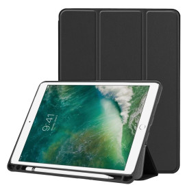 Vaku ® Apple iPad 9.7 Aniline Texture Series 360 Degree shock-proof Water-resistant Magnetic Stand Flip Cover with Pencil Holder