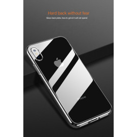 VAKU ® Apple iPhone X / XS Transparent Creative Series Anti-Drop 4-Corner 360° Protection Back Cover