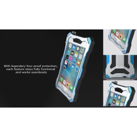 VAKU ® Apple iPhone 6 / 6S Gundam 2M Shockproof/Dirtproof/Snowproof with Gorilla Glass Aluminium Alloy Metal Case Back Cover