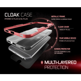 Vaku ® Apple iPhone 6 / 6S Cloak Slim Aluminium Armor Metal Case Back Cover