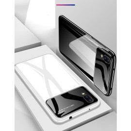 Duzhi ® Vivo X21 Polarized Glass Glossy Edition PC 4 Frames + Ultra-Thin Case Back Cover