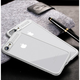 Vaku ® Apple iPhone 8 Kowloon Series Top Quality Soft Silicone 4 Frames + Ultra-thin Transparent Cover