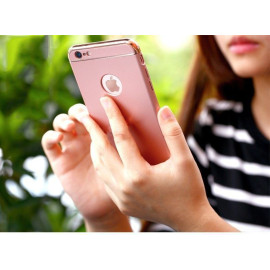 Vaku ® Apple iPhone 6 / 6S Ling Series Ultra-thin Metal Electroplating Splicing PC Back Cover