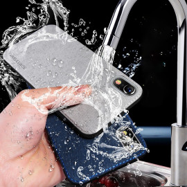 Vaku ® Apple iPhone XR Luxico Series Hand-Stitched Cotton Textile Ultra Soft-Feel Shock-proof Water-proof Back Cover