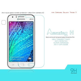 Dr. Vaku ® Samsung Galaxy Trend 3 Ultra-thin 0.2mm 2.5D Curved Edge Tempered Glass Screen Protector Transparent