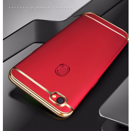 Vaku ® Oppo F5 Ling Series Ultra-thin Metal Electroplating Splicing PC Back Cover